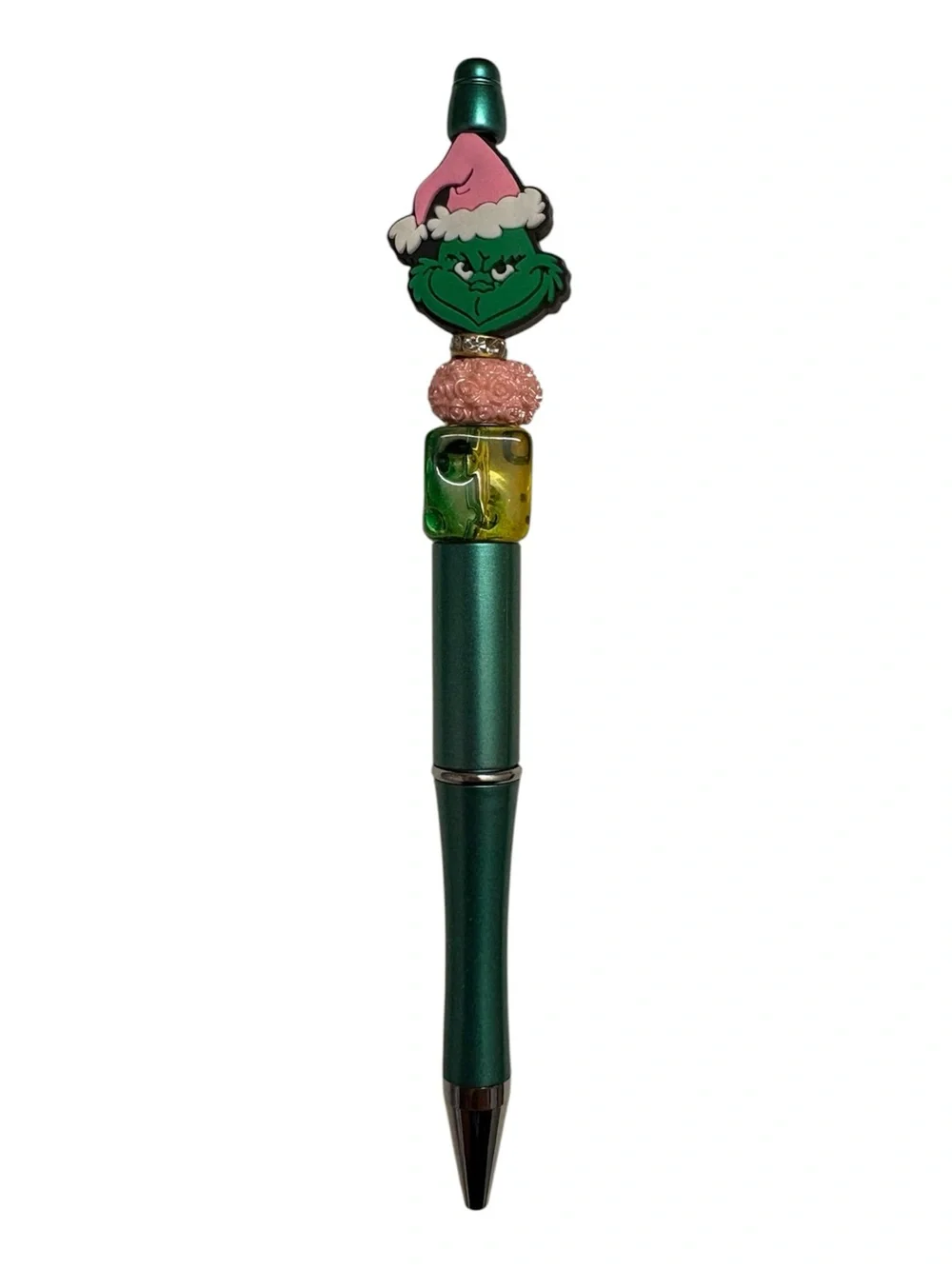 Pink Santa Hat Grinch Decorative Pen
